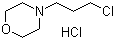 4-(3-Chloropropyl)morpholine hydrochloride molecular structure (CAS 57616-74-7)