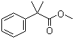 structure of CAS# 57625-74-8, Methyl 2,2-dimethylphenylacetate;Methyl 2-methyl-2-phenylpropanoate; Methyl dimethylbenzeneacetate