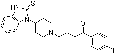 Timiperone molecular structure (CAS 57648-21-2)