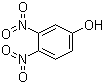 结构式 CAS# 577-71-9, 3,4-二硝基苯酚