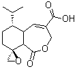 结构式 CAS# 57710-57-3, (+)-萜烯七脂酸