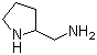 吡咯烷-2-甲胺分子结构 (CAS 57734-57-3)