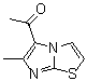 1-(6-甲基咪唑并[2,1-b]噻唑-5-基)乙酮分子结构 (CAS 57738-11-1)