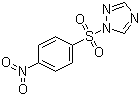 structure of CAS# 57777-84-1, 1-(4-Nitrophenylsulfonyl)-1H-1,2,4-triazole