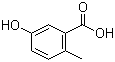 5-Hydroxy-2-methylbenzoic acid molecular structure (CAS 578-22-3)