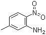 结构式 CAS# 578-46-1, 5-甲基-2-硝基苯胺