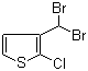 2-Chloro-3-(dibromomethyl)thiophene molecular structure (CAS 57846-02-3)