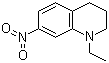 结构式 CAS# 57883-28-0, 1-乙基-7-硝基-1,2,3,4-四氢喹啉