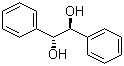 meso-1,2-Diphenyl-1,2-ethanediol molecular structure (CAS 579-43-1)
