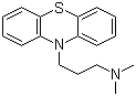 Promazine molecular structure (CAS 58-40-2)