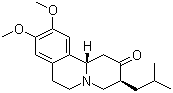 structure of CAS# 58-46-8, Tetrabenazine;cis-9,10-Dimethoxy-1,3,4,6,7,11b-hexahydro-3-isobutyl-2H-benzo[a]quinolizin-2-one