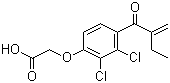 Ethacrynic acid molecular structure (CAS 58-54-8)