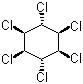 结构式 CAS# 58-89-9, 林丹; R-六六六; gamma-六氯环己烷