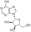 4'-Thioinosine molecular structure (CAS 58004-19-6)