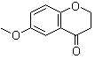 6-甲氧基-4-苯并二氢吡喃酮分子结构 (CAS 5802-17-5)