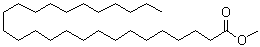 二十六烷酸甲酯分子结构 (CAS 5802-82-4)