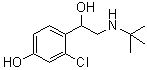 4-Hydroxytulobuterol molecular structure (CAS 58020-43-2)