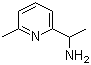 1-(6-甲基吡啶-2-基)乙胺分子结构 (CAS 58088-67-8)