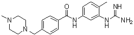 N-[2-Methyl-5-[[4-[(4-methylpiperazin-1-yl)methyl]benzoyl]amino]phenyl]guanidine molecular structure (CAS 581076-65-5)