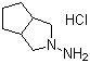3-Amino-3-azabicyclo[3.3.0]octane hydrochloride molecular structure (CAS 58108-05-7)