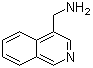 结构式 CAS# 58123-56-1, 4-异喹啉甲胺