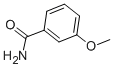 3-Methoxybenzamide molecular structure (CAS 5813-86-5)