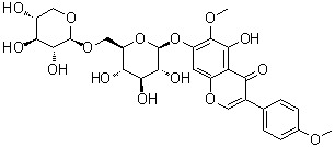 Kakkalide molecular structure (CAS 58274-56-9)