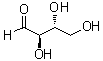 D-Erythrose molecular structure (CAS 583-50-6)