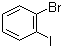 邻碘溴苯分子结构 (CAS 583-55-1)