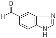 1H-Benzimidazole-5-carbaldehyde molecular structure (CAS 58442-17-4)