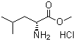 structure of CAS# 5845-53-4, D-Leucine methyl ester hydrochloride