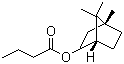 Isobornyl butyrate molecular structure (CAS 58479-55-3)