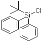 structure of CAS# 58479-61-1, tert-Butylchlorodiphenylsilane;tert-Butyldiphenylchlorosilane; tert-Butyldiphenylsilyl chloride