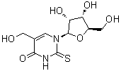5-Hydroxymethyl-2-thiouridine molecular structure (CAS 58479-79-1)