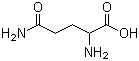 结构式 CAS# 585-21-7, DL-谷氨酰胺