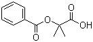 2-(Benzoyloxy)-2-methylpropanoic acid molecular structure (CAS 58570-00-6)