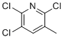 2,3,6-Trichloro-5-methylpyridine molecular structure (CAS 58584-95-5)