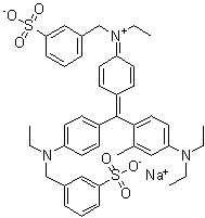 弱酸性艳蓝 BA分子结构 (CAS 5863-46-7)