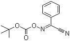 2-(tert-Butoxycarbonyloxyimino)-2-phenylacetonitrile molecular structure (CAS 58632-95-4)