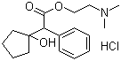 结构式 CAS# 5870-29-1, 盐酸环喷托酯