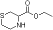 Ethyl 3-thiomorpholinecarboxylate molecular structure (CAS 58729-31-0)