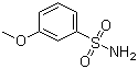 structure of CAS# 58734-57-9, 3-Methoxybenzenesulphonamide