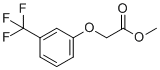 Methyl 2-(3-(trifluoromethyl)phenoxy)acetate molecular structure (CAS 588-26-1)
