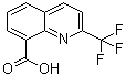 结构式 CAS# 588702-63-0, 2-(三氟甲基)-8-喹啉羧酸
