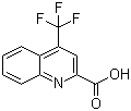 结构式 CAS# 588702-67-4, 4-三氟甲基喹啉-2-羧酸