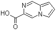 Pyrrolo[1,2-a]pyrazine-3-carboxylic acid molecular structure (CAS 588720-53-0)