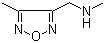 N,4-Dimethyl-1,2,5-oxadiazole-3-methanamine molecular structure (CAS 588730-16-9)