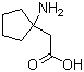 structure of CAS# 58885-92-0, (1-Aminocyclopentyl)acetic acid;1-Aminocyclopentaneacetic acid