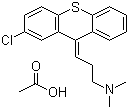 Chlorprothixene acetate molecular structure (CAS 58889-16-0)