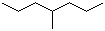 结构式 CAS# 589-53-7, 4-甲基庚烷